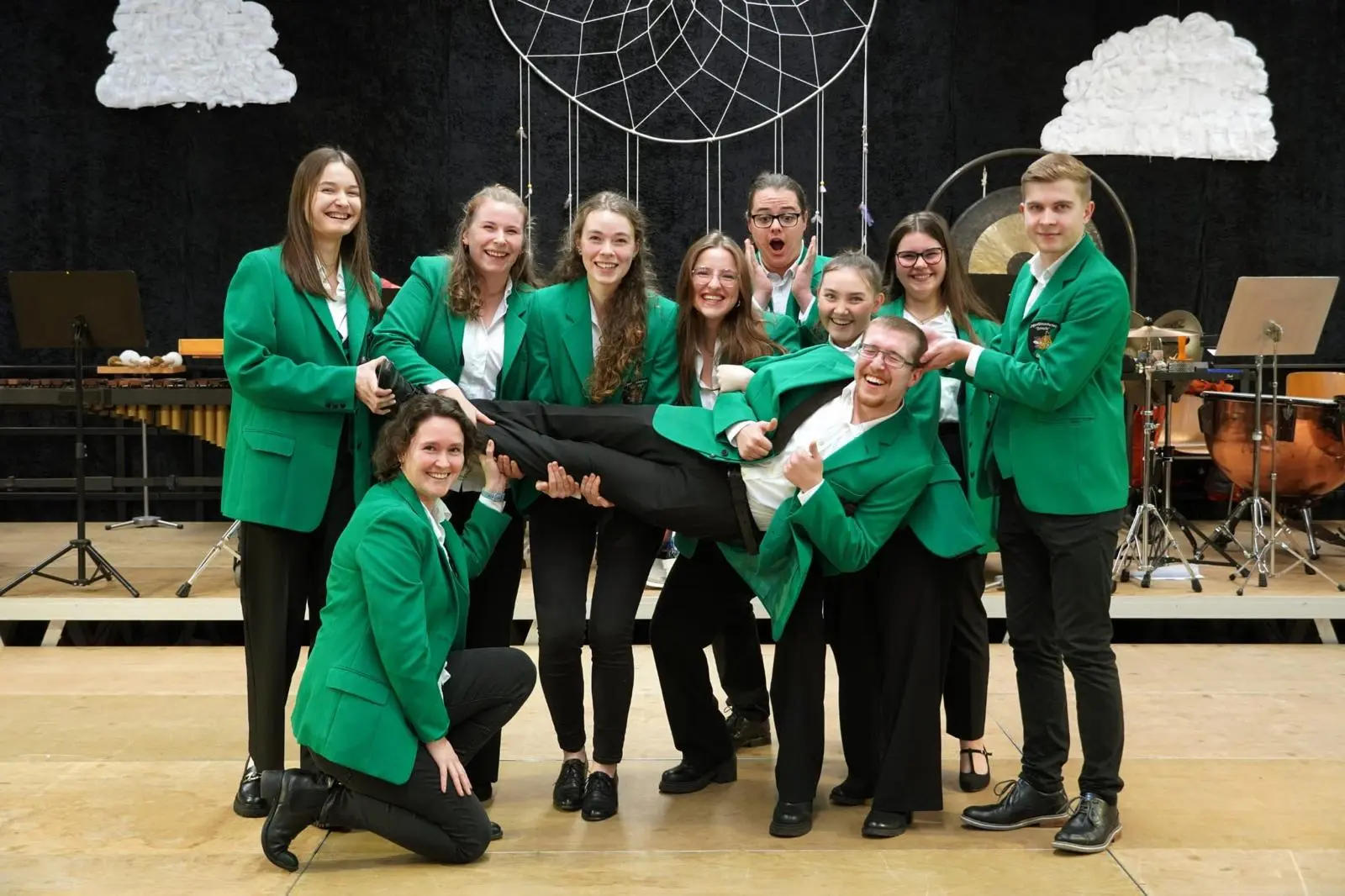 Gruppenfoto des Jugendausschusses seit 2024
